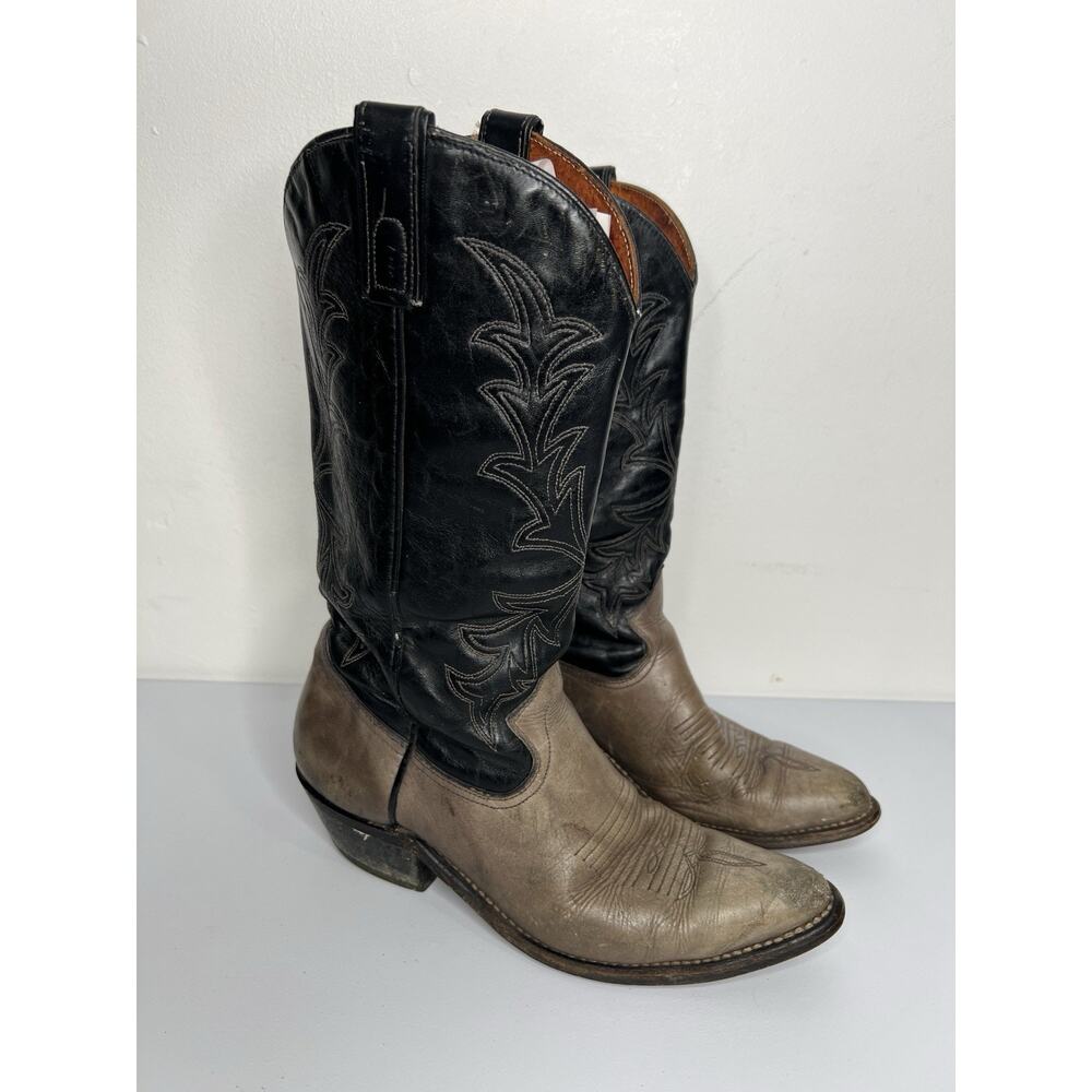 Texas All American Made Cowboy Boots 7920 Style Men’s Size 8.5D